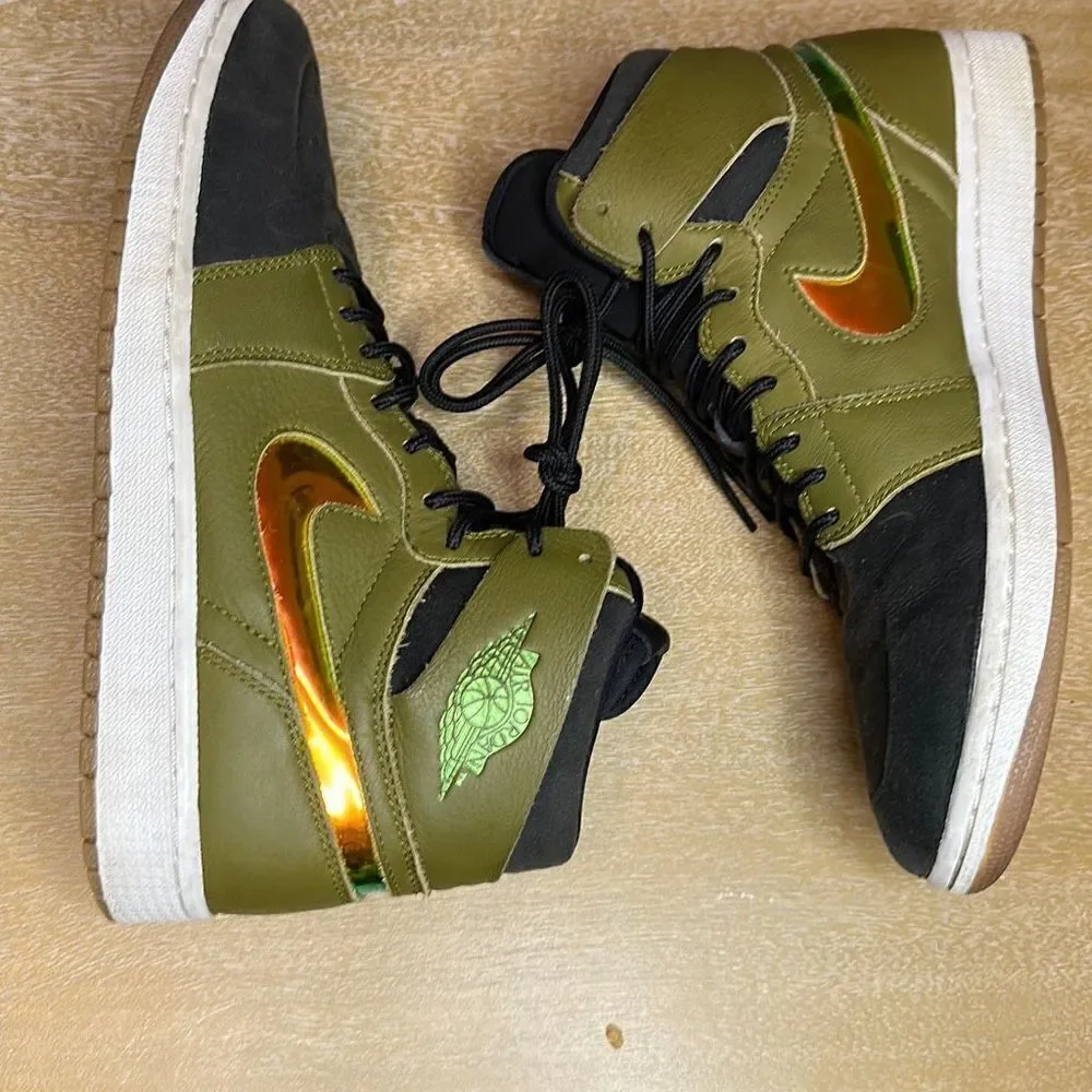 Air Jordan 1 Retro High‎ Nouveau 'Militia Green'